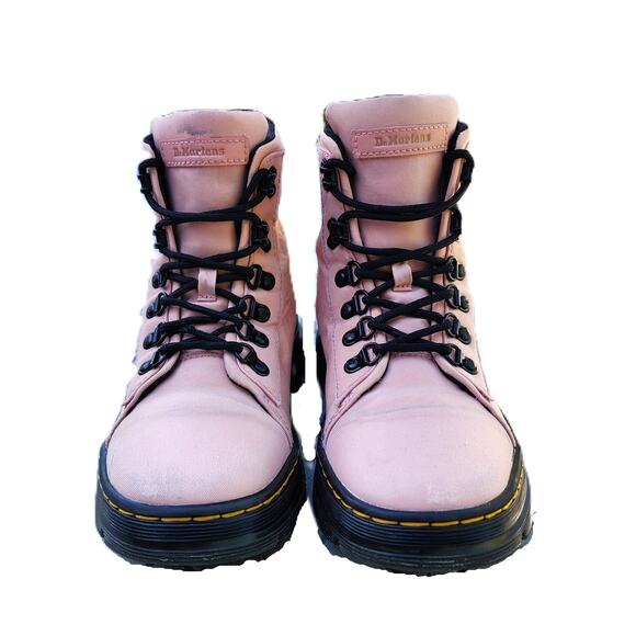 Dr. Martens Combs Nylon Combat Platform Boots 8 - Picture 3 of 11
